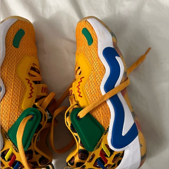 Mens Adidas D.O.N Issue #3 Lego Sneakers  Size 6 - Picture 6 of 9